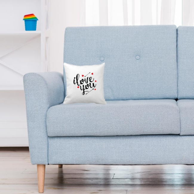 διακοσμητικό μαξιλάρι i love you