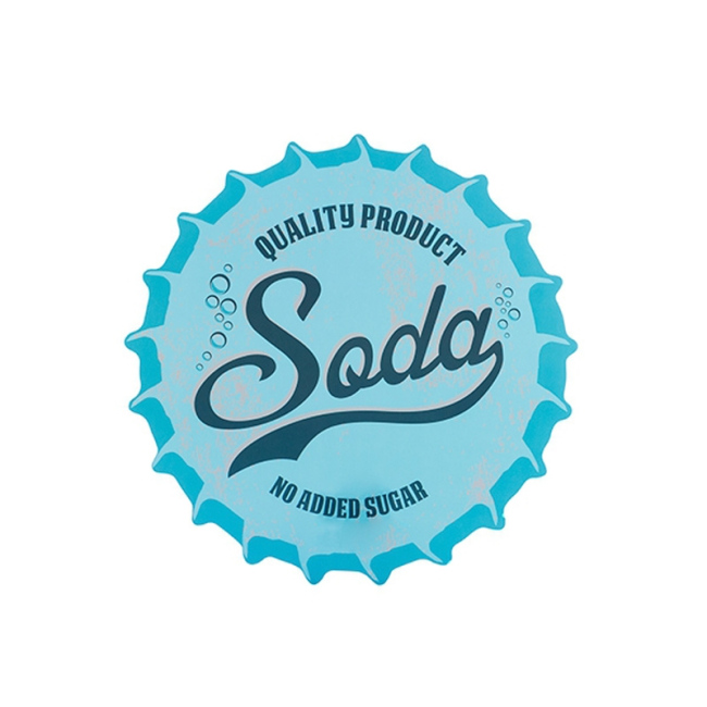 ρετρό σουπλά καπάκι σόδα