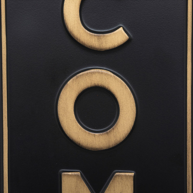 διακοσμητικό τοίχου βέλος με μήνυμα welcome home